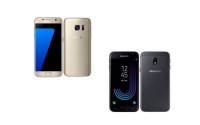 Lot de smartphones Samsung - non fonctionnels - vitres cassées - LCD Ok