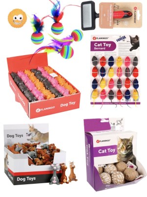 Lot en destockage d'articles et accessoires animalerie