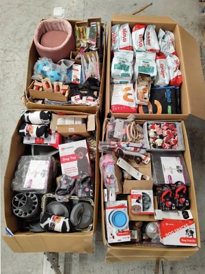 Lot en destockage d'articles et accessoires animalerie