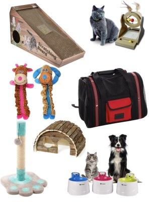 Lot en destockage d'articles et accessoires animalerie