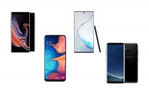 Lots de smartphones Samsung - non fonctionnels - 27 unités