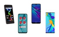 Lot de smartphones Huawei, Archos et Oppo - non fonctionnels - 58 unités
