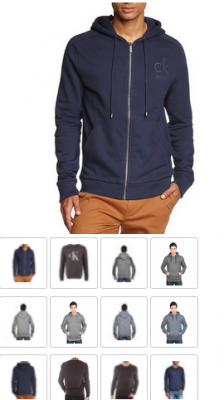 LIQUIDATION DE SWEAT, PULL ET VESTE CALVIN KLEIN - 25€