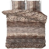 "Cozy Panther" Set 2/3 pcs Parure de Lit Coton Mélangé Housse de Couette+Taie d'Oreiller