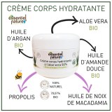 Crème hydratante pour le corps Aloe Vera + Argan + Propolis 250 ml