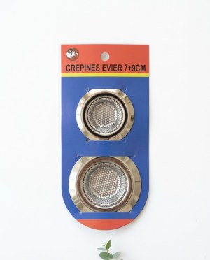 DESTOCKAGE : CRÉPINES D'ÉVIER INOX 7 + 9 CM – 940 PIÈCES