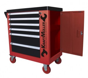 Servante d'atelier en GROS KRAFTMULLER - Outils 245 pcs tools - 6 Tiroirs