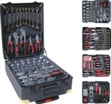 Caisse - Valise - Malette à outils 256 pièces avec racagna KRAFTMULLER EN GROS