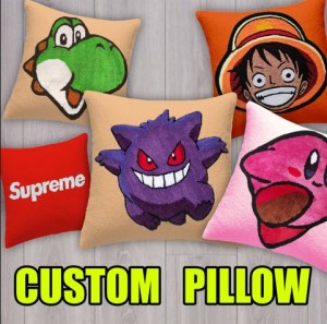 Coussin Tufte personnalisé