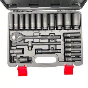 COFFRET DE DOUILLES CHOCS 1/2 23 PIÈCES + CLIQUET KRAFTMULLER