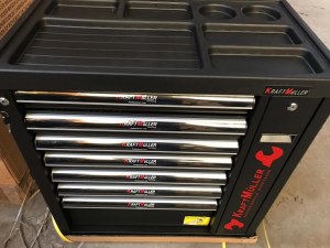 KRAFTMULLER GROSSISTE SERVANTE D'ATELIER 7 TIROIRS PLEIN