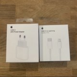 Lot chargeur + câble usb-c 20w Apple