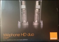 Lot de 1000 téléphones fixes Orange D49HD DUO neuf