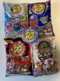 Pinpop sucettes sachet 24pcs (avec chewing gum) 17gr Bonne date juillet 2022! Plusieurs...