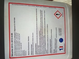 Aqua-sol citron 5l hygiène des sols