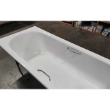 Baignoire Ideal Standard + pieds + poignées + mélangeur