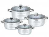 Batterie de cuisine 8 pcs inox