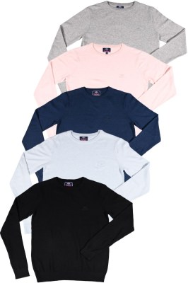 Pull Dallas Scott Uni Col Rond