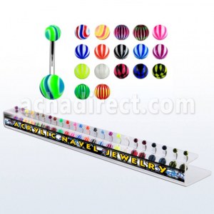 Piercing Acier Chirurgical Banane Nombril En Gros