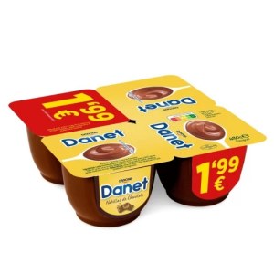 Danet Vanille et chocolat 4120gr
