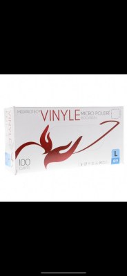 Gants vinyle M et L