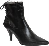 Bottine talon moyen noir