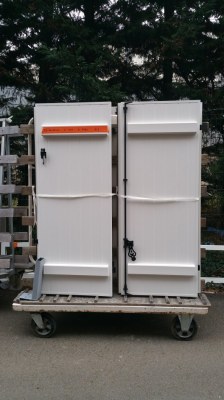 Volet battant alu blanc