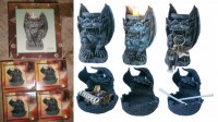 Cendrier dragon - Gargouille bougeoire