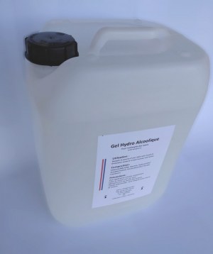 Gel hydroalcoolique virucide 500mL Pompe