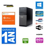 PC DELL Optiplex 3020 Core i5-4790 500 go 8 gb Windows 10 Office business 2019