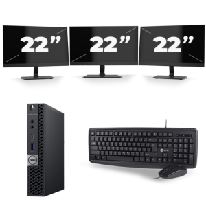 ???? Pack complet : UC + Double écran 22’’ + Clé Wi-Fi