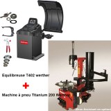 Kit spécial garage machine à pneu équilibreuse de roue WERTHER