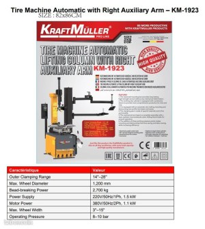 DEMONTE PNEU KM-1923