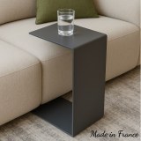 Desserte métallique en forme de C