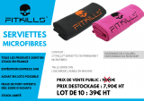 SERVIETTES D'ENTRAÎNEMENT MICROFIBRES FITKILLS™