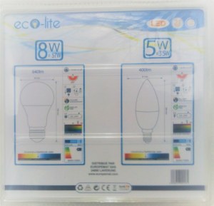 LOT DE 3 AMPOULES LED 6000K