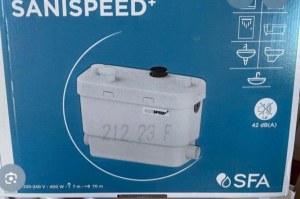 Pompe de relevage SFA sanispeed sanibroyeur
