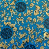 Tissu de brocart au broderie fine - Vente tissus en gros ou moyen quantité (G214)