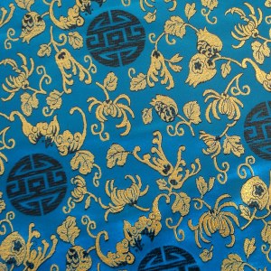 Tissu de brocart au broderie fine - Vente tissus en gros ou moyen quantité (G214)