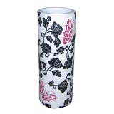 PHOTOPHORE EN PORCELAINE BAROQUE