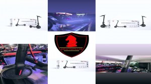 Trottinette électrique-350 W Larges roues increvables XTREM MOTOSPORT