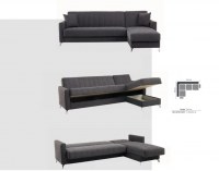 VENTE EN GROS / DROPSHIPPING : Canapé d'angle convertible design