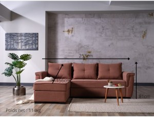 VENTE EN GROS / DROPSHIPPING : Canapé d'angle convertible