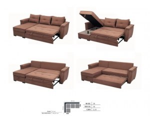 VENTE EN GROS / DROPSHIPPING : Canapé d'angle convertible