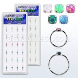 Piercing Argent 925 Anneau Segment En Gros