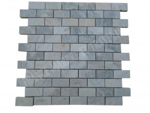Dolomite Gris Argento Mosaïque 2,3x4,8 cm