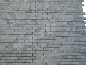 Dolomite Gris Argento Mosaïque 2,3x4,8 cm