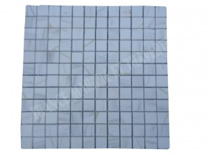 Dolomite Blanc Mosaïque 2,3x2,3 cm