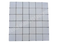 Dolomite Blanc Mosaïque 4,8x4,8 cm