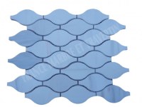 Dolomite Blanc Arabesque & Motif Mosaïque 30,5x26 cm